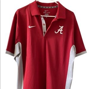 Nike Dri-Fit University of Alabama Crimson Tide Golf Polo Game Day